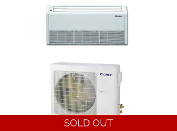17 SEER 0°F [10.4 EER, 9 HSPF] GREE 30000 Btu Floor Mounted Mini Split Heat Pump 2.5 Ton